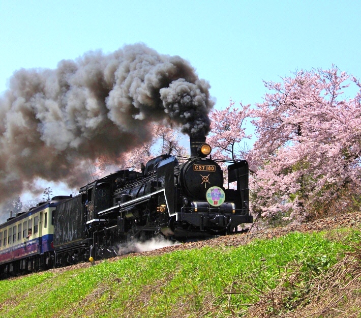 Banetsu Steam train