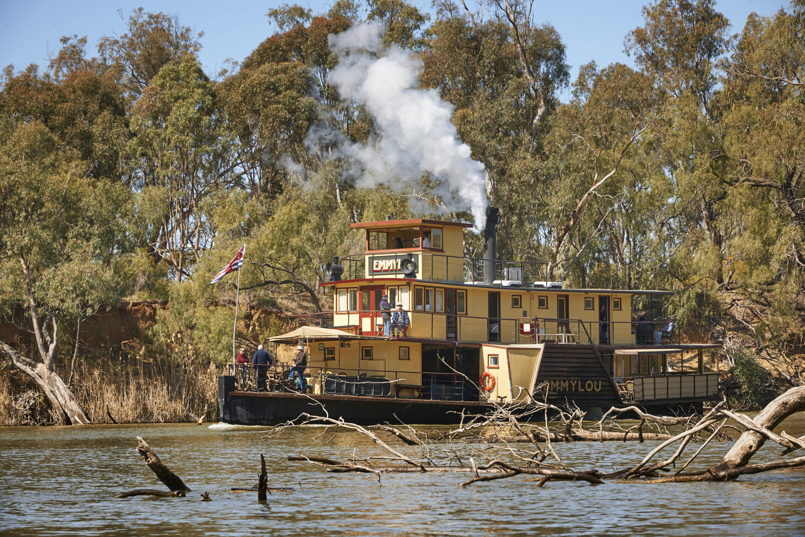 PS Emmylou Authentic Murray River Paddlewheeler